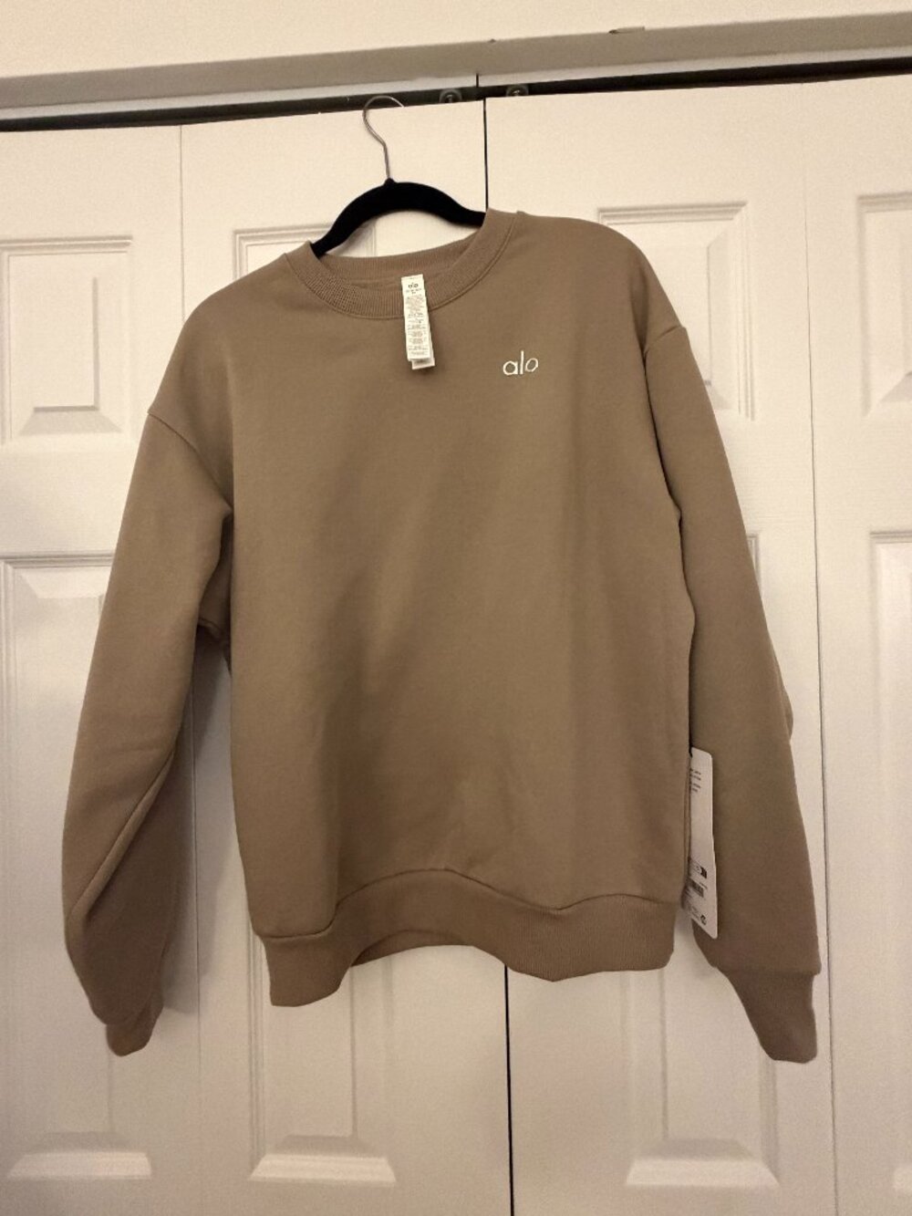ALO YOGA Accolade Crew Neck Pullover SIZE XS